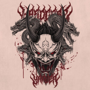 Sick Solution – Hardcore Yakuza (LP, Album, Limited Edition, Numbered, 180g Clear/Red Splatter Vinyl)